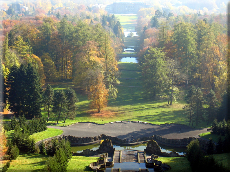 foto Parco Wilhelmshöhe in Autunno